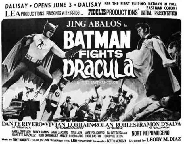 BATMAN FIGHTS DRACULA